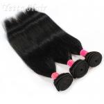 No chemical  Peruvian  Remy Hair Extensions With Soft and Luster for sale