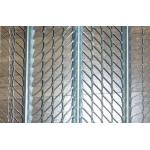 Width 0.6m Metal Rib Lath , Rib Height 8mm Galvanized Expanded Metal Lath for sale