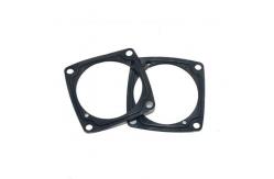 China Custom 90 Shore A Neoprene Fireproof Silicone Rubber Gasket supplier