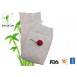 White Organic Bamboo Diaper Liners , Charcoal Bamboo Cloth Diaper Inserts for sale