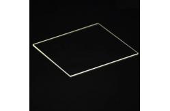 China Customized Temperature Resistant Quartz Glass Plates for Square Applications supplier