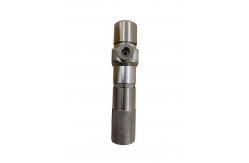 China 18/8 Cartridge Shell Aluminum Nitrogen Mini Regulator 0-60PSI Gauge supplier