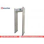 Multi Zone Door Frame Metal Detector , Pass Through Metal Detector LED Display for sale