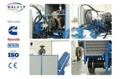 China 2.5km/H Electrical Cable Pulling Equipment , 4800kg Hydraulic Cable Puller supplier
