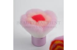 China Long Lasting Durable Face Kabuki Makeup Brush Flower Swirl Shape 45g supplier