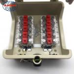10 Paris Distribution Terminal Block / Din Rail Terminal Blocks With Grounding Wire