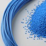 Fire Resistant Rigid Polyvinyl Chloride PVC Compound Granules Insulation Sheath For Insulated Cables for sale