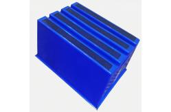 China Custom Non Slip Plastic Step Stool 3.4KG Weight 12 Inches Height supplier