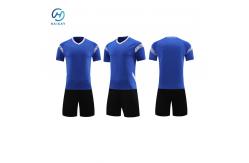 China High Tech Fabrics Custom Football Jerseys Moisture Wicking Lightweight And Breathable Textiles supplier