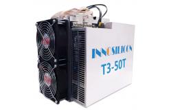 China T3 50TH/S 3100W Innosilicon Bitcoin Miner Second Hand supplier