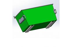 China Waste Treatment Front Lift Bin Skip Bins Front Load Garbage Bins Customized supplier