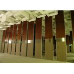 Movable Folding Partition Walls , Acoustical Folding Partitions For Gym And Theatre for sale