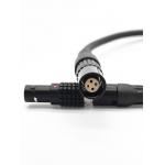 Lemo 4pin Male To Female Black Color AVNS Molded Cable For Night Vision System for sale