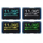2.42-Inch 128x64 Dots OLED Display Module With SPI Interface And White & Blue Font Colors for sale