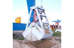 China 2 Rope Remote Control Small Clamshell Bucket supplier