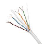 CMR PVC 23AWG Outdoor UTP Cable CAT6 Gray High Speed Network Lan Cable 1000FT for sale
