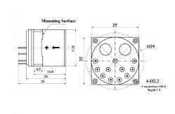 China Shock Resistant Quartz Accelerometer Sensor For Inertial Measurement Unit supplier