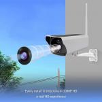 Battery Wifi Camera Home CMOS 4G Solar Powered Security Camera for sale
