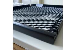 China Modern Aluminum Metal Ceiling Hook On Mesh Panel 20x40mm Thickness 2.0mm supplier