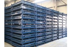 China Efficient Storage Solution Collapsible Pallet Cage With Steel Construction supplier