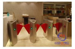 China Access Control Barcode Flap Barrier Turnstile Baffle Doors Motor Control Board supplier