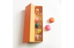 China new design red macaron paper box can catch everyone's eyes easily supplier