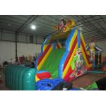 Circus inflatable obstacle courses inflatable elephant obstacle course funny clown inflatable obstacle course