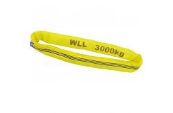 China Crane Equipment Lifting Polyester Endless Round Sling Polyester Flat Webbing Sling supplier