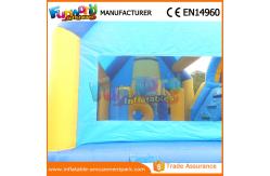 China Durable Inflatable Spongebob Combo bounce house with slide / Inflatable Combo Units supplier