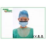 ISO9001 Earloop PP Nonwoven Disposable Protective Face Mask With Splash Visor