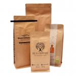 Compostable Biodegradable Stand Up Pouch Smell Proof Food Snack Coffee Packaging Bag for sale