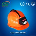 Underground High Power LED Mining Lamp Rechargeable 6.6Ah IP65 for sale