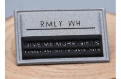 China 3M Reflective Material Embossed Logo Heat Transfer Labels Custom For Clothing supplier