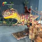 Life Size Animatronic T-Rex Ridding Machine Dinosaur Playground Equipment For Kids for sale