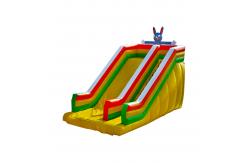 China Rabbit Children Fun Park Inflatable Animals Slide For Rentals supplier