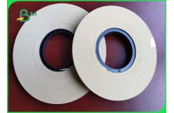 China Smoothness And Good Opacity Brown Straw Paper 10mm 15mm For Drinking Water supplier