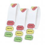 Bar Coding Paper Event Wristbands Customized Color Tear Resistant for sale