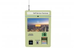 China 15~22inch Payment Wall Mounted Kiosk touch screen With Wifi 4G Multi Functions supplier