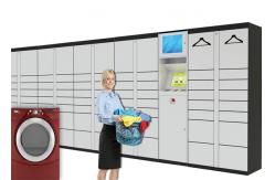 China Smart Electronic Storage Laundry Locker , Self Service Delivery Lockers Waterproof Customized supplier