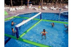 China Inflatable Water Volleyball Field For Swimming Pool Sports Games supplier