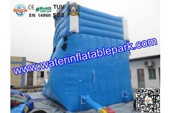 China Children Amazing Inflatable Water Slide In Outdoor , Durable Blue Inflatable Water Slide supplier