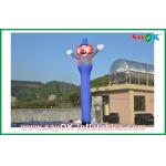 Single Leg Blow Up Dancing Man H4 - 6m Inflatable Clown Type for sale