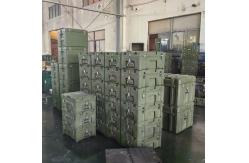 China Large Volume Yellow Roto Molded Storage Box Rotoplastic Turnover Box Aluminum Mold supplier