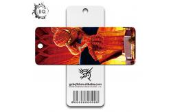 China PET Plastic Printing Service , Custom pattern 3d Lenticular Bookmarks supplier