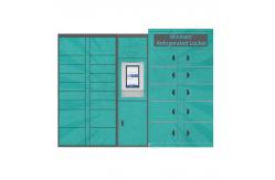 China Outdoor Electronic Refrigerated Locker Storage Smart Cabinet LED Screen supplier