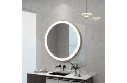 China Rectangular Single Sided Lighted Bathroom Vanity Mirror Dimmable LED Strip Light supplier