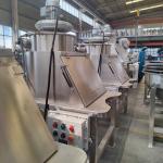 Starch Flour Bag Dump Station With Vibration Screener System For Discharging Unloading for sale