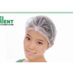 25g/m2 Disposable Non Woven Cap With Latex Free Double Elastic for sale