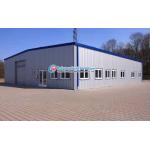 Industrial Style Customized Prefabricated Steel Structure Warehouse Lightweight for sale