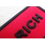 Small Letters Clear LOGO Patches For Garment / Custom Applique Patches